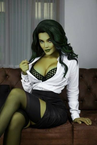 Kalinka Fox Nude She-Hulk Cosplay Patreon Set Leaked - Russia on myfans.pics