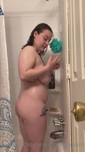 Big titty bitch lildeviant shower timeee onlyfans xxx porn on myfans.pics