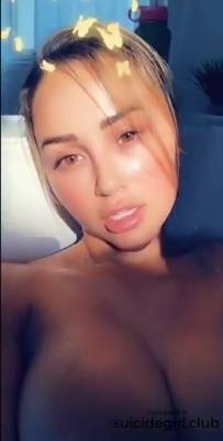 Ana cheri taking a bath private snapchat leak xxx premium porn videos on myfans.pics