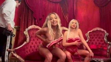 Tana Mongeau Topless Valentines Day Photoshoot Video Leaked on myfans.pics