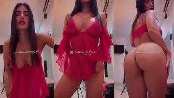 Anabella Galeano Naked See Through Nipples Video Leaked on myfans.pics