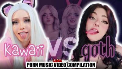 Kawaii vs Goth | Porn Music Video Compilation on myfans.pics