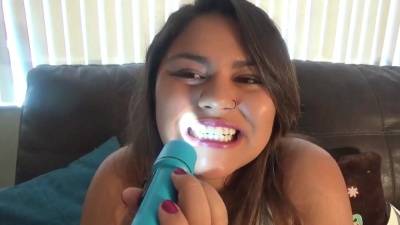 Briellajaden111 vanessa rocks her first ever mouth tour teeth gag reflex uvula fetish XXX porn videos on myfans.pics