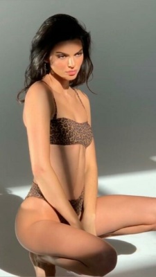 Kendall Jenner Lingerie BTS Modeling Video Leaked - Usa on myfans.pics
