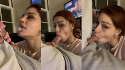 Hannah Jo Blowjob While Gaming Porn Video Leaked on myfans.pics