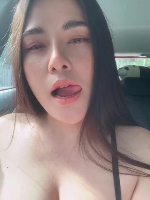 ASMR Wan - Touching my boobs in the car while moving on myfans.pics