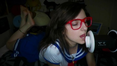 Aftyn Rose ASMR - School Girl Licking Ears on myfans.pics