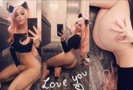 Belle Delphine NSFW Teasing Her Ass Snapchat Leaked Video on myfans.pics