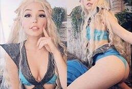 Belle Delphine Sexy Khaleesi Snapchat Photos and Video Leak on myfans.pics