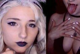 AftynRose ASMR Devil And Angel Roleplay Game Patreon Video on myfans.pics
