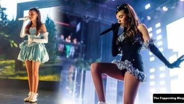 Madison Beer Shows Off Her Sexy Legs in a Tiny Dress at The Life Support Tour in New York - New York - Madison on myfans.pics