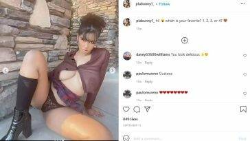 Piabunny1 Pierced Nipple Ebony Thot Riding Dildo OnlyFans Insta Leaked Videos on myfans.pics