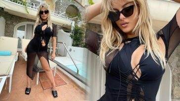 Bebe Rexha Flashes Her Nude Boob on myfans.pics