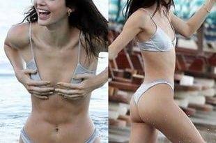 Kendall Jenner Scrawny Ass Thong Bikini Candids on myfans.pics