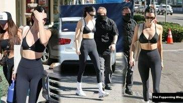 Kendall Jenner Shows Off Her Sexy Tits & Cameltoe in West Hollywood on myfans.pics