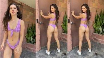 Natalie Gibson Topless Bikini Ass Shaking Video Leaked on myfans.pics