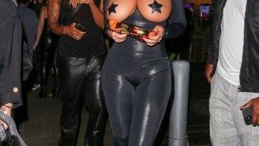 Amber Rose Steals the Scene Outside The Highlight Room in Los Angeles - Los Angeles on myfans.pics