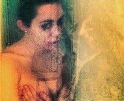 Miley Cyrus Topless Shower Pic Is So Meta on myfans.pics