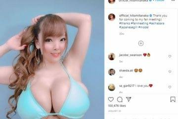 Hitomi Tanaka Nude Big Tits  Video on myfans.pics