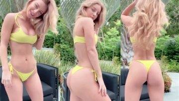 Daisy Keech Nude Dancing In Yellow Bikni Video  on myfans.pics