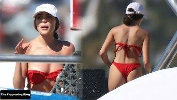 Olivia Culpo is Red Hot in a Bikini as She Soaks Up the Sun in Mexico - Mexico on myfans.pics