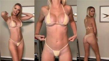 Vicky Stark Birthday Suit Try Nude Video Leaked on myfans.pics