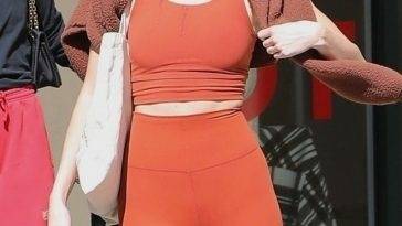 Kendall Jenner Brings Her Orange Tones Out For Pilates in WeHo on myfans.pics