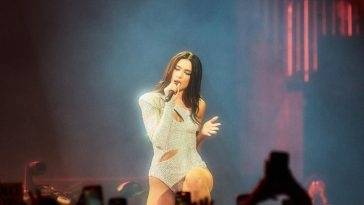 Dua Lipa Looks Hot on Stage During Her Future Nostalgia Tour (14 Pics + Video) on myfans.pics