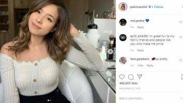 Pokimane See Through Ass In Thong Twitch Streamer "C6 on myfans.pics
