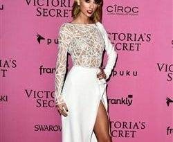 Taylor Swift's New Boobs In A Sheer Top At The Victoria's Secret After Party on myfans.pics