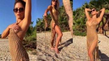 Brittney Palmer Nude Teasing At Beach Video  on myfans.pics
