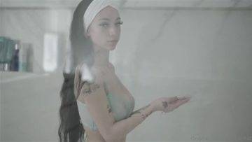 Bhad Bhabie Nude Nips Visible in Shower Video  on myfans.pics