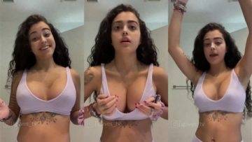 Malu Trevejo Nude Titty Shaking Teasing Video Leaked on myfans.pics