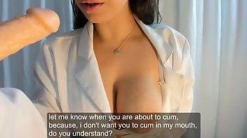 Emanuelly Raquel Roleplay Doc takes care you dick - OnlyFans free porn on myfans.pics