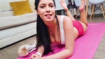 Marta Maria Santos Topless Workout at Home Video  on myfans.pics
