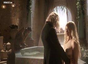 Emilia Clarke Esme Bianco Sahara Knite 13 Game of Thrones Sex Scene on myfans.pics
