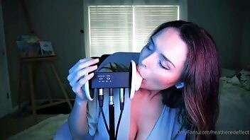 Heatheredeffect asmr onlyfans kissing & licking short video xxx on myfans.pics