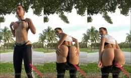 Dani Daniels Public Shower in Jamaica Nude  Video 2020/12/28 - Jamaica on myfans.pics