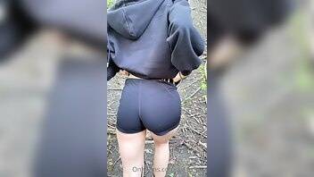 Waifumiia my first outdoor pov cumshot sextape imagine we were gonna go out for a hik on myfans.pics