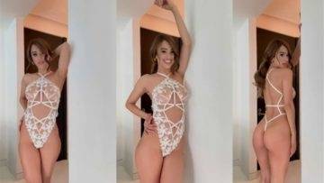 Yanet Garcia Nude See Through Lingerie Video Leaked on myfans.pics