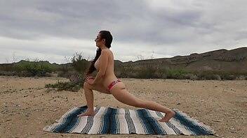 Onlyfans Abby Opel Outdoor Nude Yoga Workout XXX Videos on myfans.pics