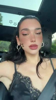 Dua Lipa has the Ideal Lips for French Kissing Passionately and Sensual Blowjobs. She's Fucking Stunning Here. - France on myfans.pics