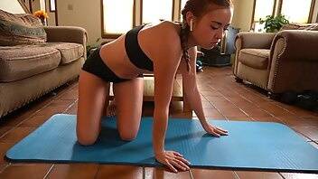 Brandibraids yoga stretch in nike pro spandex xxx video on myfans.pics