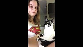 Cat doing belly massage Jenna J Ross premium free cam & manyvids porn videos on myfans.pics