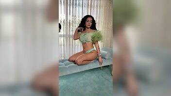 Malu Trevejo BTS Sexy Lingerie OnlyFans XXX Videos Leaked on myfans.pics
