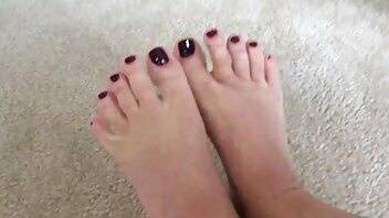 Lauranvickers foot fetish xxx porn video on myfans.pics