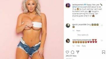 Laci Kay Somers Nude Topless Cooking "C6 on myfans.pics