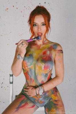 Bella Thorne Nude Body Paint Onlyfans Set  - Usa on myfans.pics