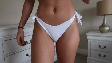 Christina Khalil Thong Bikini Try-On Patreon Video Leaked - Usa on myfans.pics