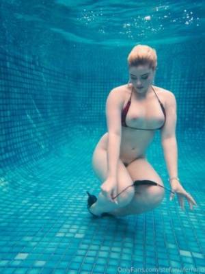 Stefania Ferrario Nude Underwater Pool Onlyfans Set Leaked - Australia on myfans.pics